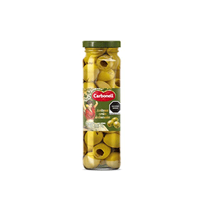 Aceitunas verdes deshuesadas Carbonell 140g