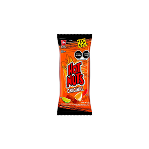 Cacahuates originales Hot Nuts 100g