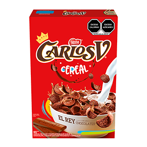 Cereal sabor chocolate Carlos V 590g