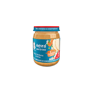 Papilla pollo, verduras, y arroz etapa 3 Gerber 170g