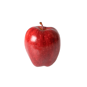 Manzana roja importada