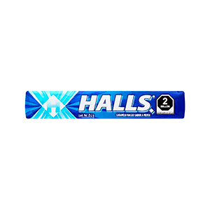 Pastillas sabor menta Halls 9pz