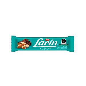 Chocolate con almendras sin azúcar Larín 19g