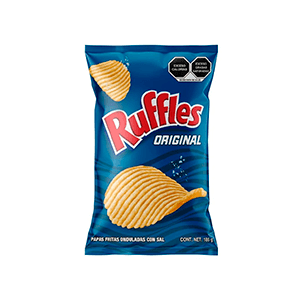 Papas originales sal Ruffles 185g