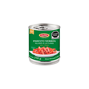 Pimiento morrón en tiras Avilés 210g