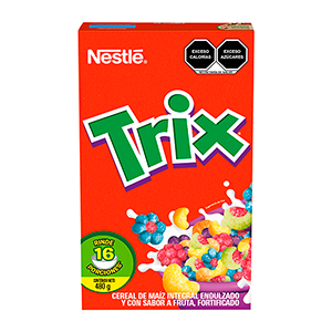 Cereal sabor frutas Trix 430g