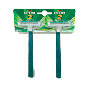 Rastrillo twin verde comfort Bic 2pz
