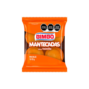 Mantecadas de vainilla Bimbo 125g