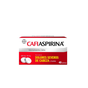 Analgésico Cafiaspirina 40pz
