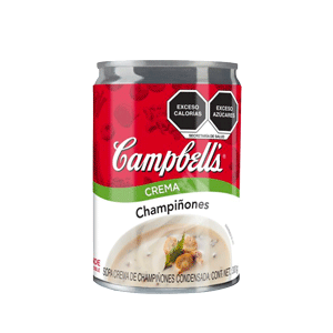 Crema de champiñones Campbells 300g