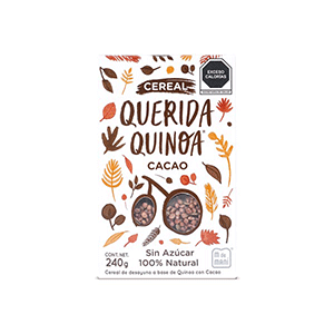 Cereal cacao Querida Quinoa M de Maní 240g