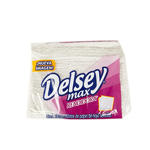 Servilletas Delsey Max 100pz