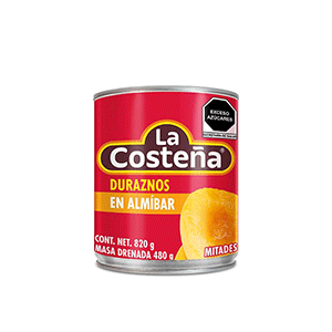 Durazno mitades en almíbar La Costeña 820g