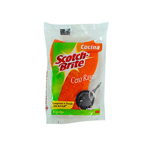 Fibra cero rayas chica Scotch Brite