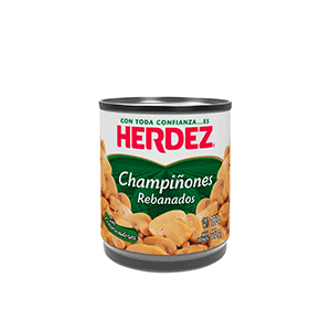 Champiñones rebanados Herdez 186g