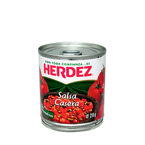 Salsa roja casera Herdez 210g