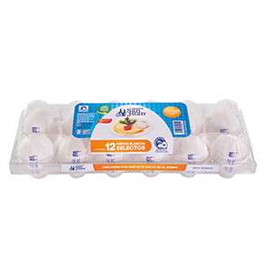 Huevo blanco San Juan caja 12pz