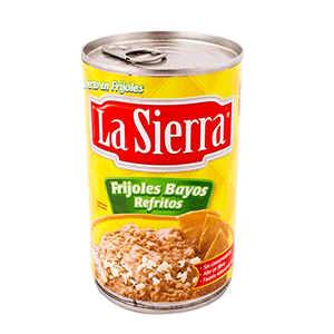 Frijoles bayos refritos La Sierra 440g