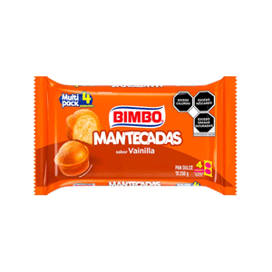 Mantecadas de vainilla Bimbo 250g