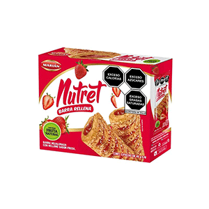 Barras relleno fresa Marían Nutret 200g