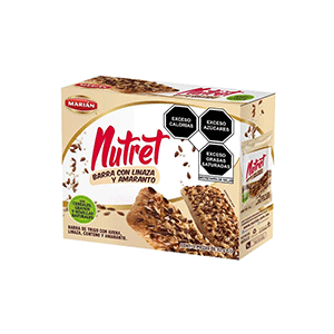 Barras linaza amaranto Marían Nutret 160g