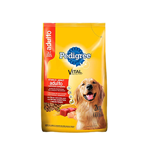 Alimento seco para perro adulto Pedigree 2kg
