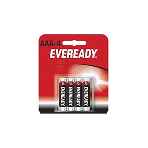 Pilas AAA Eveready 4pz