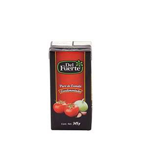 Puré de tomate condimentado Del Fuerte 345g