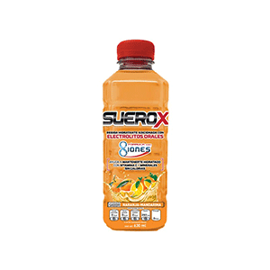 Suero rehidratante naranja mandarina Suerox 630ml