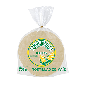 Tortillas de maíz Exquisitas 756g